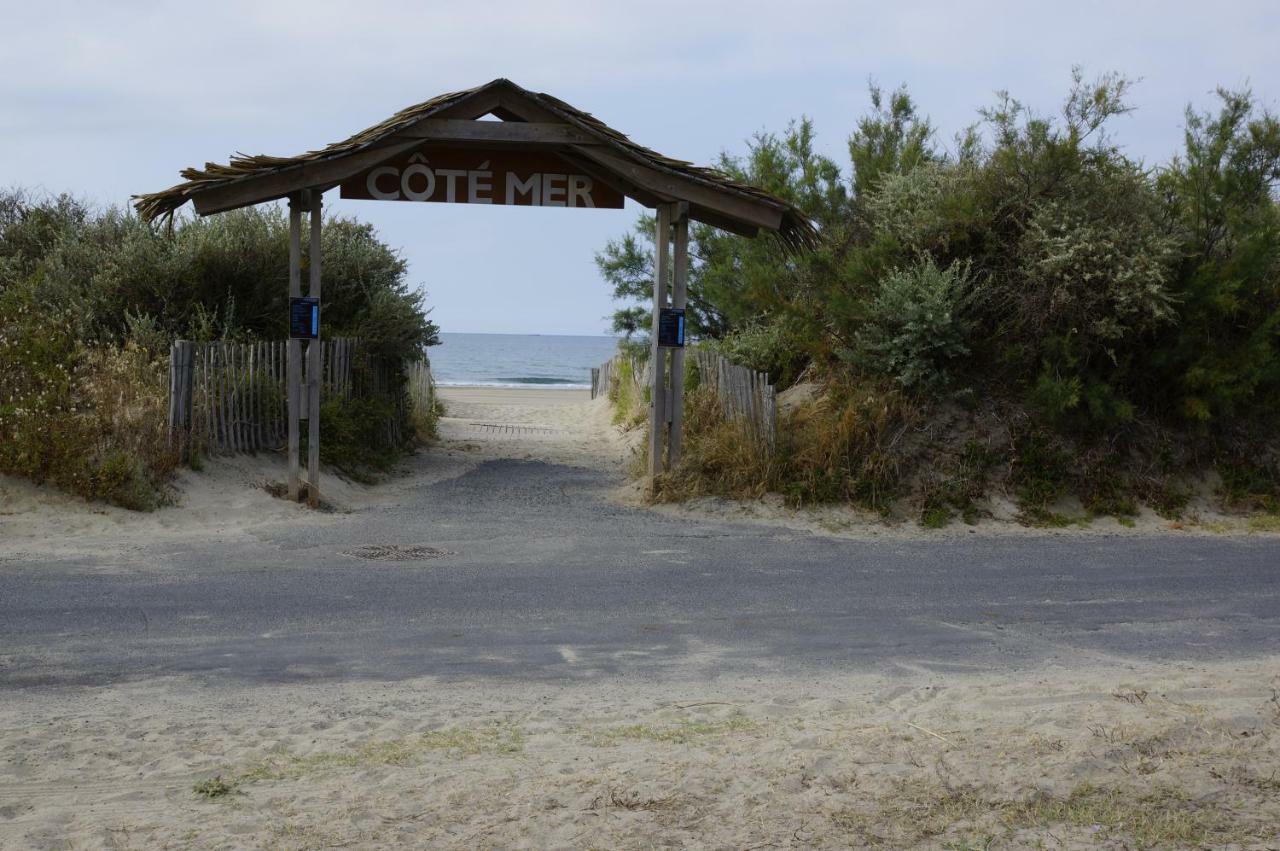 Résidence Aquaplage 45m2 front de mer plage Richelieu Agde Exterior foto